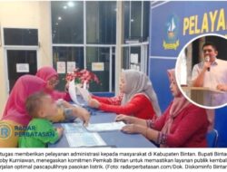Bupati Bintan Pastikan Layanan Publik Kembali Pulih