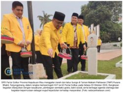 HUT ke-62 Golkar: Ziarah Pahlawan Hingga Sembako Gratis
