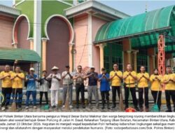 Polsek Bintan Utara Gelar Aksi Green Policing
