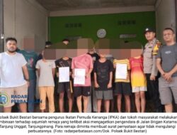 Gercep! Polisi Amankan Belasan Remaja Bikin Geger Jalanan Tanjungpinang