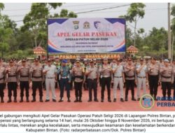 Polres Bintan Gelar Operasi Patuh Seligi 2026