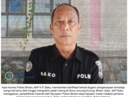 Dituduh Aniaya Warga Hingga Patah, Polisi Bintan Buka Suara