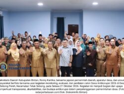 Bintan Bidik Sebong Pereh Jadi Desa Antikorupsi