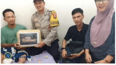 Sumpah Pemuda, Polisi Tanjungpinang Bantu Korban Sengatan Listrik